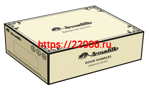 Ручка Armadillo (Армадилло) раздельная Romeo CL3-SILVER-925 Серебро 925 фото 2