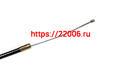 Трос газа L-1150мм, ход-100мм, загнутый, трицикл АЯКС-030/035 (S-NCZF020) фото 3 Трос газа L-1150мм, ход-100мм, загнутый, трицикл АЯКС-030/035 (S-NCZF020) фото 3