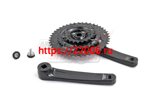 Шатуны 3зв. 44-32-22зуб/шатуны 170мм под квадрат "Shimano ALTUS" 9 скор, FC-MT101 без защиты (AFCMT101С422XLB Шатуны 3зв. 44-32-22зуб/шатуны 170мм под квадрат "Shimano ALTUS" 9 скор, FC-MT101 без защиты (AFCMT101С422XLB