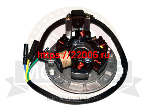 Зажигание KAYO YX160 голое (на круглом основании 5+1 катушек) JH70 Зажигание KAYO YX160 голое (на круглом основании 5+1 катушек) JH70