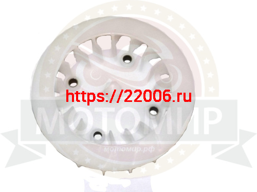 Крыльчатка охлаждения генератора (ЦПГ) 4х такт. GY6-125/150, 152QMI, 157QMJ фото 2