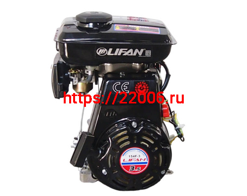 Двигатель LIFAN 3,5 л.с. 154F-3 (вых. вал d16 мм) (105 куб., вал Q9) Двигатель LIFAN 3,5 л.с. 154F-3 (вых. вал d16 мм) (105 куб., вал Q9)