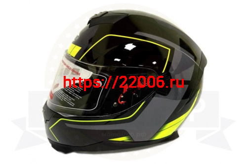 Шлем интеграл COBRA JK318, черный/зеленый(1), черный/красный(5), с очками, размеры XL фото 4 Шлем интеграл COBRA JK318, черный/зеленый(1), черный/красный(5), с очками, размеры XL фото 4