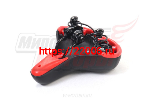 Седло вело с гелем (245x205мм) AZ-75D на пружинах фото 2 Седло вело с гелем (245x205мм) AZ-75D на пружинах фото 2