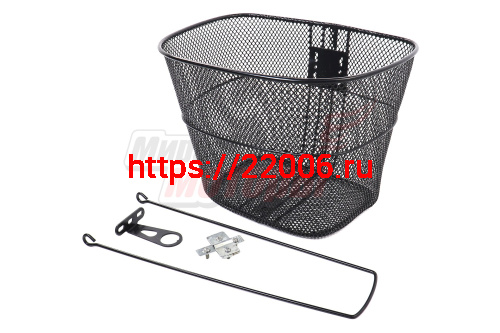 Корзина передняя с крепежом ЧЕРНАЯ Корзина передняя с крепежом ЧЕРНАЯ