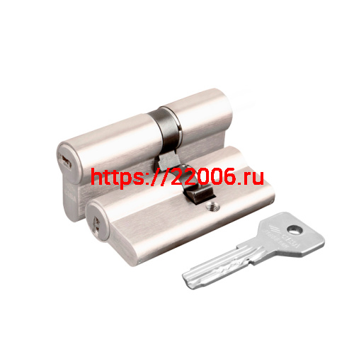 Цилиндровый Cisa (Чиза) механизм ASIX OE300-17.12 (80 мм/25+10+45), НИКЕЛЬ