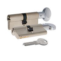 Цилиндровый механизм Kale kilit (Кале килит) с вертушкой 164 SM/62 (26+10+26) mm никель 5 кл.