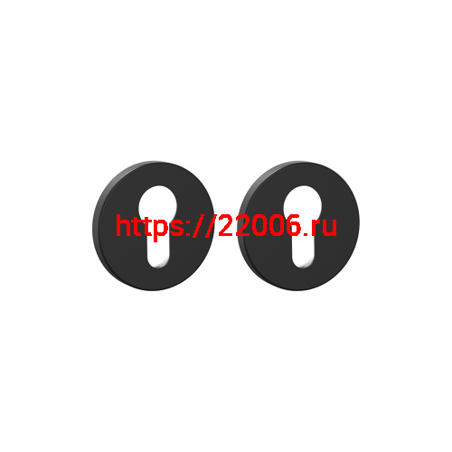 Накладка Punto (Пунто) под цилиндр ET.R.ARC.R52 (ET ARC) BL-24 черный Накладка Punto (Пунто) под цилиндр ET.R.ARC.R52 (ET ARC) BL-24 черный