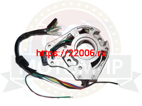 Зажигание Альфа "Zodiak" 110, DY100 голое (без маховика) 2 катушки, 5 провод (1803120) фото 2