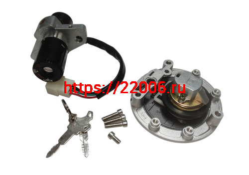 Замок зажигания MIRAGE 250 (ТЭККЕН)  (+бензобака) (180032936-0001) фото 2