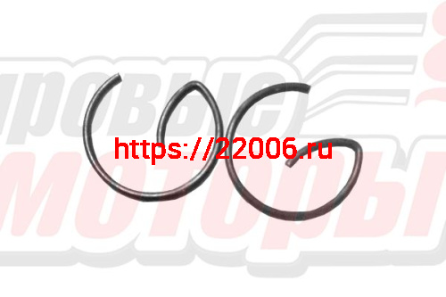 Кольцо стопорное поршневого пальца (пара) YBR125