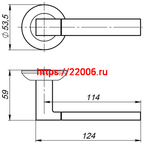 Ручка Ajax (Аякс) раздельная R.JR54.FUSION (FUSION JR) ABG-6 зелёная бронза фото 2 Ручка Ajax (Аякс) раздельная R.JR54.FUSION (FUSION JR) ABG-6 зелёная бронза фото 2