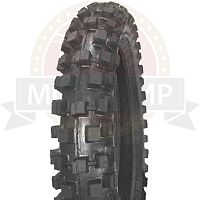 Покрышка  ПетроШина 18" Л-249, 4.25-18 (110/100-18) с камерой, квадратные пятаки, мягкая
