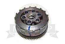 Барабан сцепления 167FMM в сборе (CGB/CBB230) (8 паз+8 полупаз) 6 болт., 6 диск 70 z (24120172)