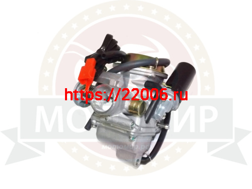 Карбюратор 4х такт. GY6-150 (заслонка d24мм) FT125/150 (1713) LK-180GY-2 фото 2
