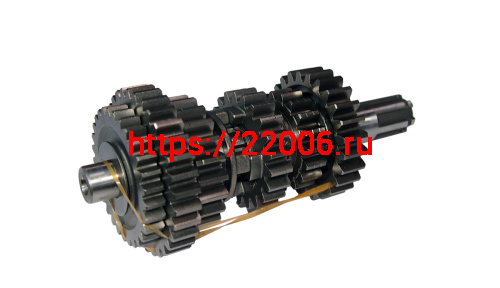 Вал вторичный CB250 см3 Zongshen ZS 172FMM-5 в сборе (100102589) фото 2