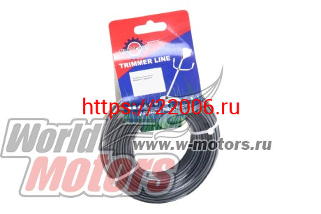 Леска триммерная (4,0*15м) DUAL (квадрат с сердечником) Леска триммерная (4,0*15м) DUAL (квадрат с сердечником)