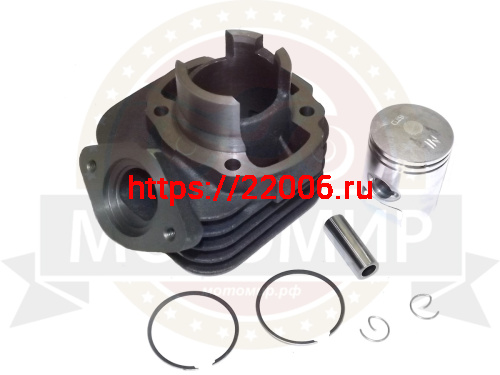 Поршневая группа HONDA ZX 50  AF-34/35/ Lead AF-48 палец 12 мм (40 мм) в сборе фото 2