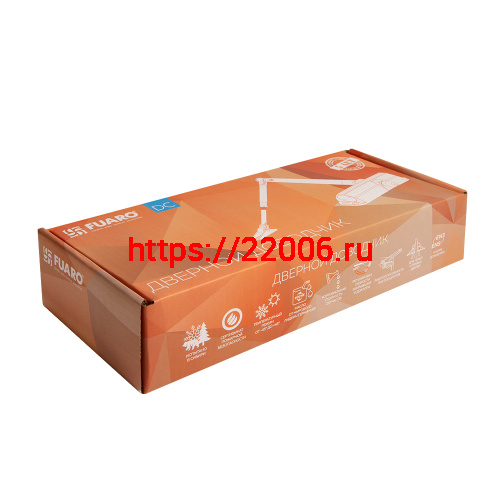 Доводчик Fuaro (Фуаро) дверной DC20-5/TS-68 BR до 110 кг (коричневый) фото 2 Доводчик Fuaro (Фуаро) дверной DC20-5/TS-68 BR до 110 кг (коричневый) фото 2