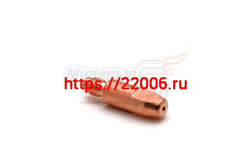 Наконечник Cu-E 8*M6*28*1.0 (для MIG сварки) Наконечник Cu-E 8*M6*28*1.0 (для MIG сварки)