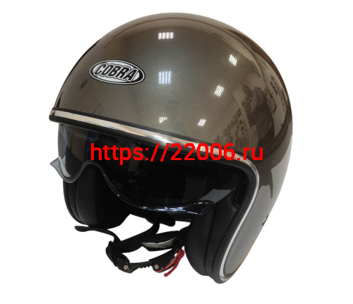 Шлем открытый COBRA EC H589, серый титан, размер XL Шлем открытый COBRA EC H589, серый титан, размер XL