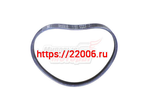 Ремень гидроусилителя поликлиновый малый 3PK510 OTAKA (3412012105)