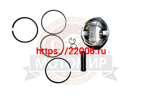 Поршень 160F (GX120) 60мм (поршень, кольца, палец d13мм, стоп. кольца) (13311+13312+13313+13400) Поршень 160F (GX120) 60мм (поршень, кольца, палец d13мм, стоп. кольца) (13311+13312+13313+13400)