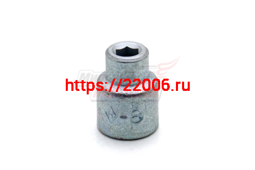 Головка 8мм 1/2" 6гр