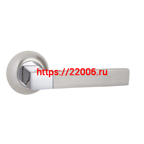 Ручка Ajax (Аякс) раздельная R.JR54.FUSION (FUSION JR) SN/CP-3 матовый никель/хром