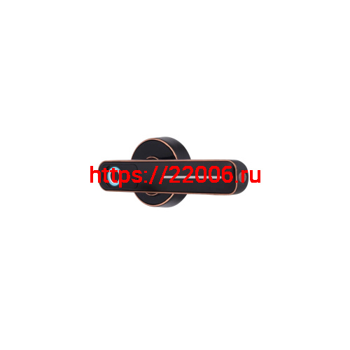 Замок-ручка электронный Hogo R01 с отпечатком пальца, черный фото 4
