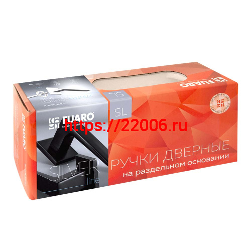 Ручка Fuaro (Фуаро) раздельная K.SL52.PRIME (PRIME SL) CP-8 хром фото 3