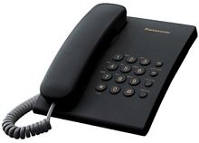 Телефон Panasonic KX-TS2350RUB (черный)