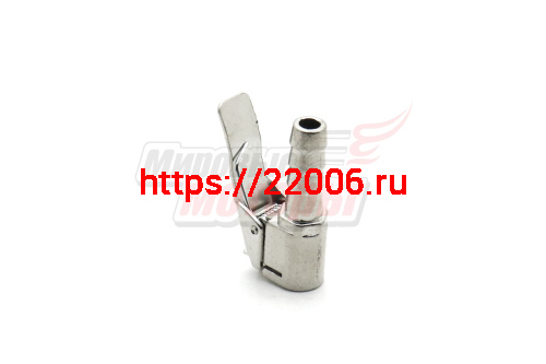 Наконечник насоса ЕВРО большой (d 8мм) (с прищепкой) Наконечник насоса ЕВРО большой (d 8мм) (с прищепкой)