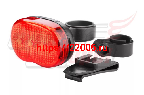 Фонарь габаритный Вело 3 светодиода, 3 режима (JY-006T)