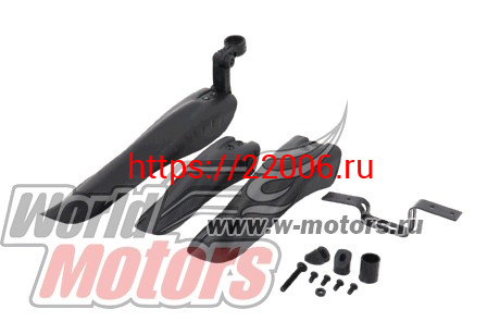 Крылья 26'' (пластик) (компл.) черные (3112616-5) Крылья 26'' (пластик) (компл.) черные (3112616-5)