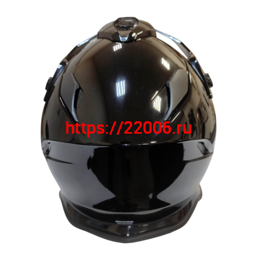 Шлем кроссовый со стеклом (туринг) СНЕГОХОДНЫЙ COBRA EC H331, черный, с ПОДОГРЕВОМ ВИЗОРА, размер XL фото 4 Шлем кроссовый со стеклом (туринг) СНЕГОХОДНЫЙ COBRA EC H331, черный, с ПОДОГРЕВОМ ВИЗОРА, размер XL фото 4