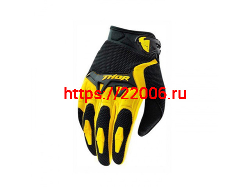 Перчатки THOR T01 (L) желтые Перчатки THOR T01 (L) желтые