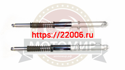 Перо вилки передней HUNTER 125 левое/правое (пара) барабан. тормоз