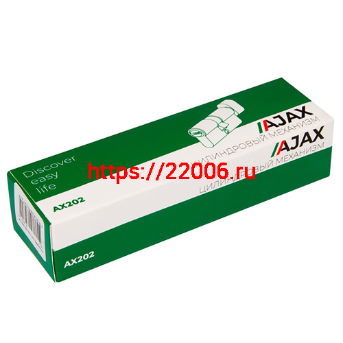 Цилиндровый Ajax (Аякс) механизм (AX202/90) AX2002Knob90 (40+10+40) CP хром с вертушкой фото 2 Цилиндровый Ajax (Аякс) механизм (AX202/90) AX2002Knob90 (40+10+40) CP хром с вертушкой фото 2