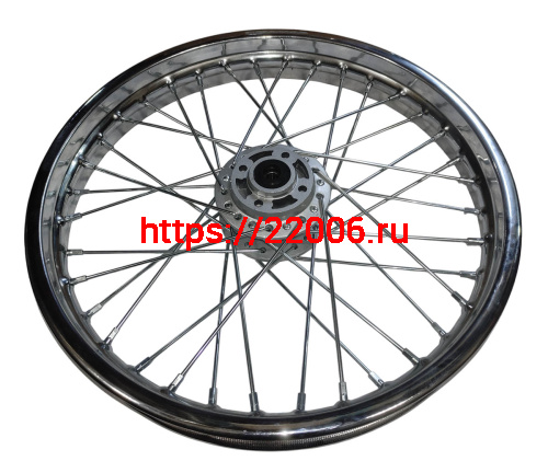 Обод 18'' передний спицы,  диск. тормоз 1,85*18  DESTRA 250 (T20B010800B00100)