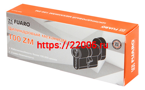 Цилиндровый Fuaro (Фуаро) механизм (100 ZM/70) 1000ZMKnob70(30+10+30) CP хром 5Key с вертушкой фото 2 Цилиндровый Fuaro (Фуаро) механизм (100 ZM/70) 1000ZMKnob70(30+10+30) CP хром 5Key с вертушкой фото 2