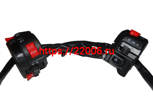 Переключатель скутер TRACER ADV, левый+правый (Е92/Е93) Переключатель скутер TRACER ADV, левый+правый (Е92/Е93)