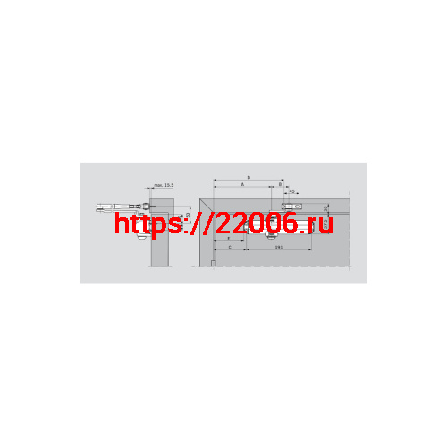 Доводчик Dorma (Дорма) дверной TS Compakt EN 2/3/4, с рычажной тягой, коричневый фото 4
