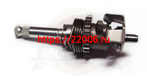 Вал кикстартера в сборе LF163 FML-2MP (E10-04) (НАБОР) фото 3 Вал кикстартера в сборе LF163 FML-2MP (E10-04) (НАБОР) фото 3