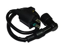 Катушка зажигания скутер GY6-50/150 (QT-4, -10, -18) DIO50 (2 конт. малая) .PANTERA 250