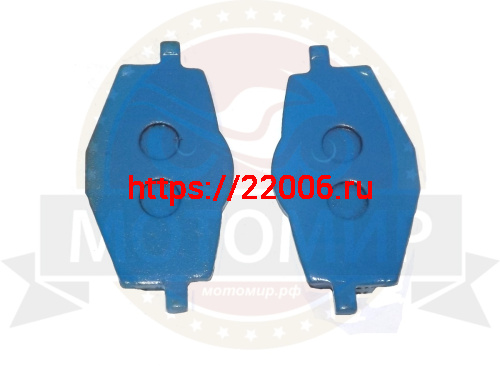 Колодки тормозные дисковые Yamaha YBR125 №2 фото 2 Колодки тормозные дисковые Yamaha YBR125 №2 фото 2