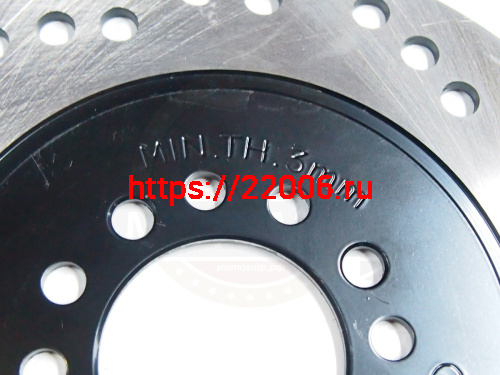 Диск тормозной задний (190х48х3) (отв: 4х48) ATV SPORTY (116302) (НАБОР) фото 2 Диск тормозной задний (190х48х3) (отв: 4х48) ATV SPORTY (116302) (НАБОР) фото 2