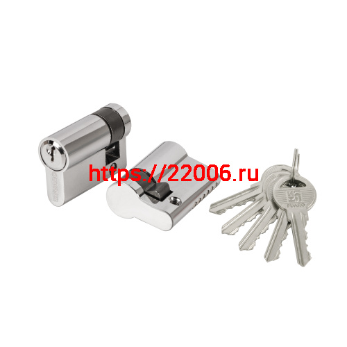 Цилиндровый Fuaro (Фуаро) механизм (100 ZA/50) 1000ZAKey50(5+10+35) CP хром 5Key Цилиндровый Fuaro (Фуаро) механизм (100 ZA/50) 1000ZAKey50(5+10+35) CP хром 5Key