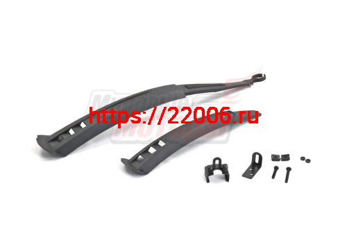 Крылья 20"-26 пластик (пара) (щитки) (модель 020) аналог "СТЕЛС" с дырочками Крылья 20"-26 пластик (пара) (щитки) (модель 020) аналог "СТЕЛС" с дырочками