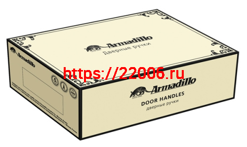 Ручка Armadillo (Армадилло) раздельная R.CL55.Bella (Bella CL2) AS-9 античное серебро фото 3